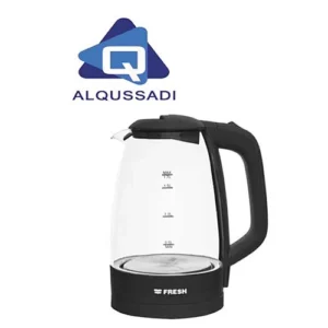 غلاية ماء فريش زجاج 1.7 لون اسود