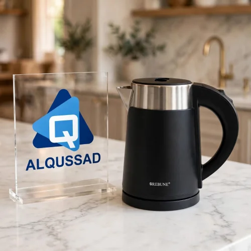 غلاية استيل ريبون اسود  1000 w