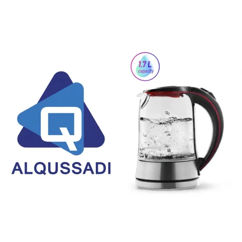 غلاية ماء جانو زجاج 1.7 لتر